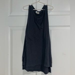 LNA blue/gray open front cut tank size xsmall